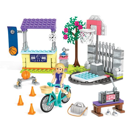 Mega Construx American Girl Julie's Basketball Practice